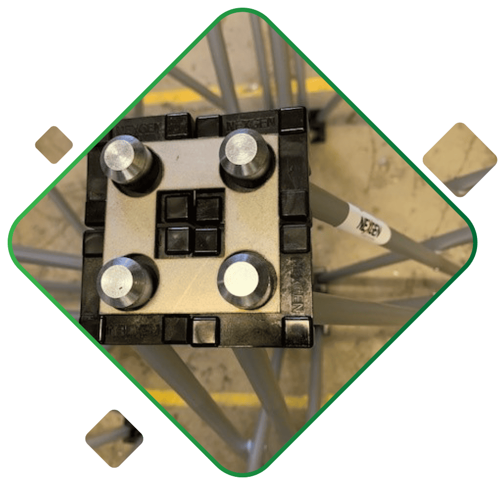 NexGen 4 Hole Staging Brace NexGen Portable Staging Platinum Range