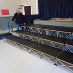 3 Tier Choir Portable Staging Package