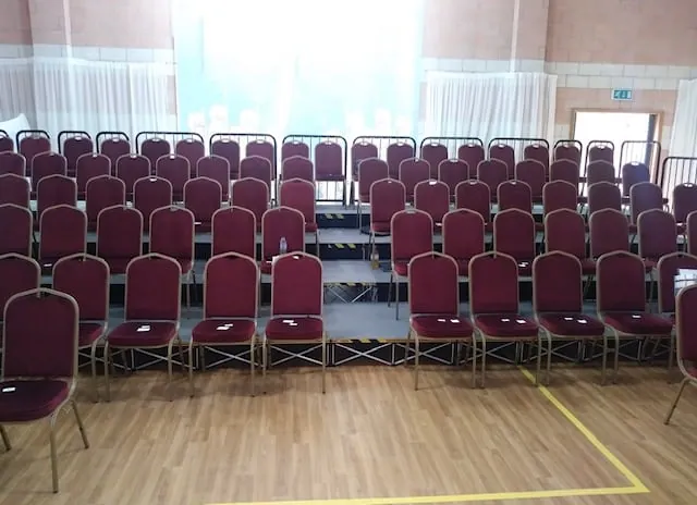 NexGen staging at a customer event