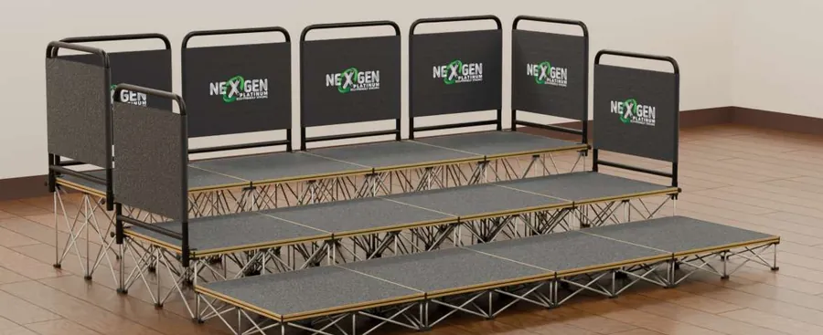 3 Tier Choir Staging Package