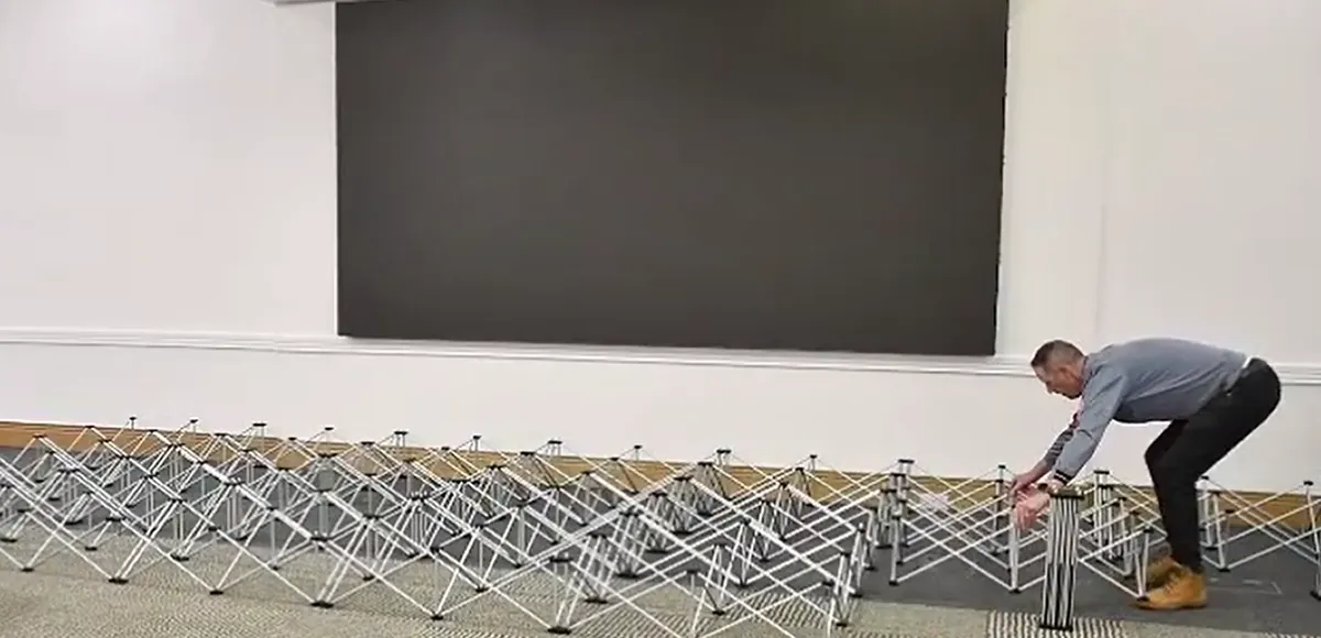 Open the risers