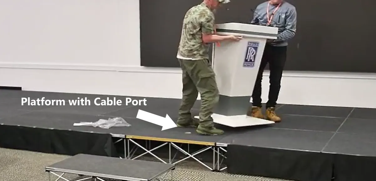 Cable port