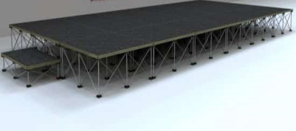 6x3 metre stage package