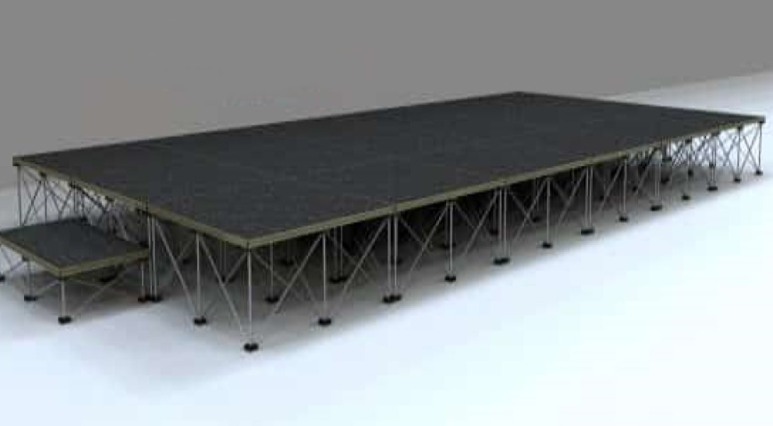 stage package, spider staging package, 6x3m