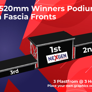 winners podiums 0.5m platforms