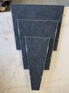 Curved staging for choirs