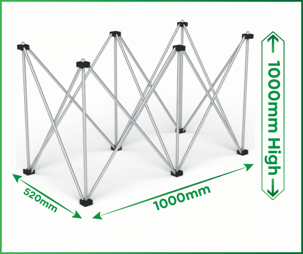 (520) 1000mm - NexGen Portable Staging & Dancefloors