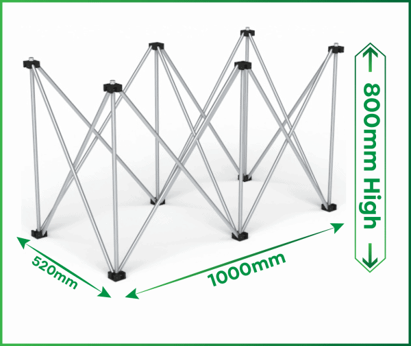 (520) 800mm - NexGen Portable Staging & Dancefloors