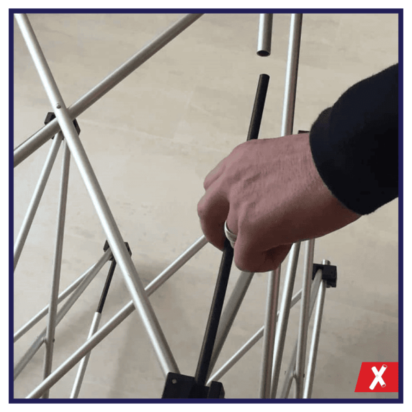 Nylon Guide Tubes This spare parts fits into the aluminium pole and the black plastic node block on each riser set from 300mm to 1000mm high risers. 5 Pack 20 Pack Guides can become dislodged and bent from time to time. Please make sure to check occasionally to stop these bending. Opening the riser whilst