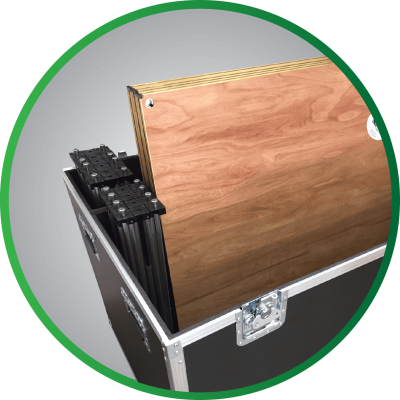 Storage Cases and Trolleys for NexGen staging