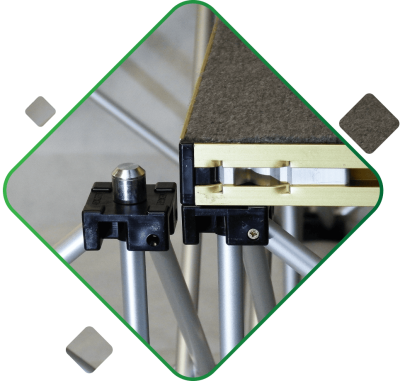 NexGen Riser Legs for Platinum staging range