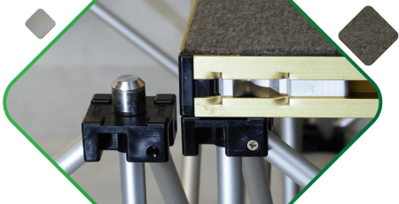 NexGen Riser Legs for Platinum staging range