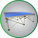 Staging with magnetic connections lasts longer.