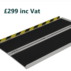 ramp for disabled access to staging