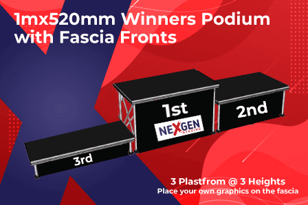 NexGen Winners Podium Platforms