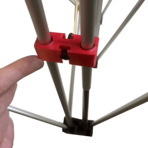 NexGen riser leg clamp for staging
