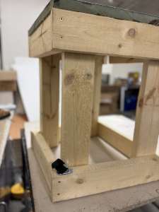 wedge blocks for portable staging
