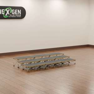 NexGen SteelCity Range Module 1m x 520mm. Stage deck platform and any height riser combo.