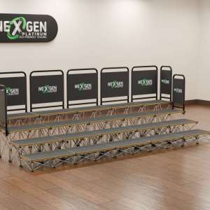 NexGen SteelCity Staging Module 1mx520mm - Deck & Riser - Image 3