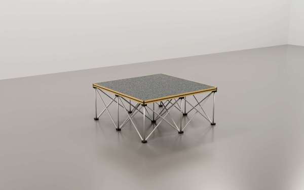 single_1x1m_400high_side - NexGen Portable Staging & Dancefloors NexGen SteelCity Range Module. Stage deck platform and any height riser.