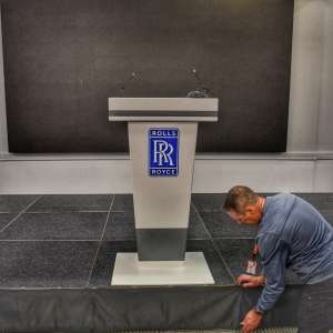 cloth valance skirting for stages