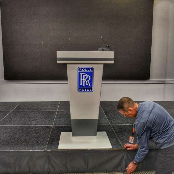 cloth valance skirting for stages