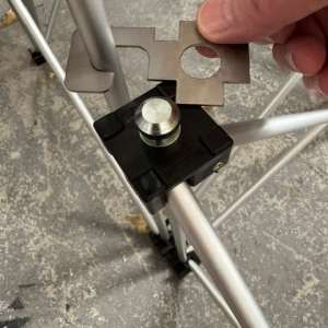 riser leg link clamp