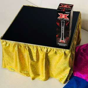 mini-stage-karaoke6 - NexGen Portable Staging & Dancefloors MiniStar Stage™ A Childhood Experience Product! Give them their first stage! Where MiniStars Shine. A stage they can perform on. This Mini Stage is setup in seconds. Mini Stage Karaoke